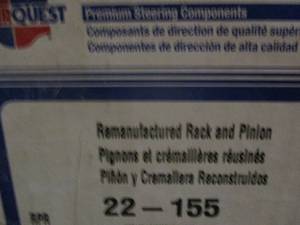u3- Remanufactured Rack and Pinion ...