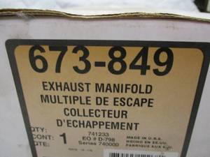 v2- Exhaust manifold 741233...