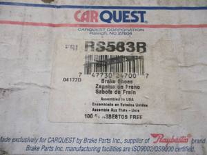 v2- Brake shoes RS583R...