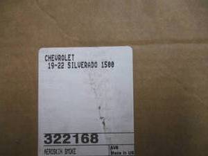 BR- Bug deflector 19-22 Silverado 1...