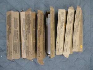 BR- 8 boxes of ceramic wall tile tr...