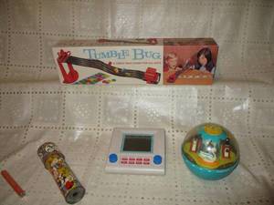 y3- Vintage toys and games...