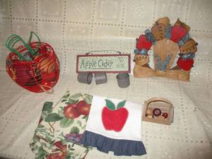 y3- Apple themed decor...
