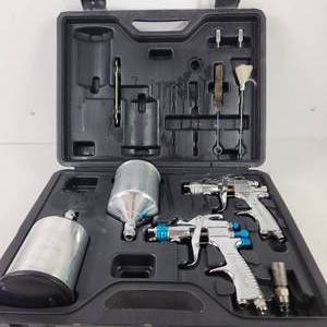 Starting Line Pneumatic Spray Gun With Hard Case Preowned