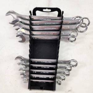 Lot Of Ten Pittsburgh Combination Wrenches 1 1516 78 1116 58 916 716 38 And 516