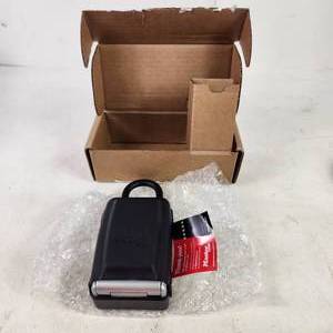 Master Lock Combination Push Button Lock Box Open Box Excellent Condition
