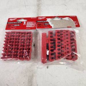 Lot Of Two Five Pack Case Rows For Hex Bits 48-32-9932 And 48-32-9933
