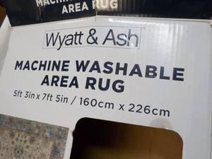 Wyatt and Ash Machine Washable 5ft ...