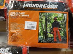 Power Care Chain Saw Safety Chaps...