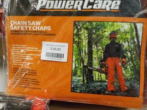 Power Care Chain Saw Safety Chaps...