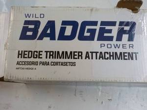 Wild Badger Power Hedge Trimmer Att...