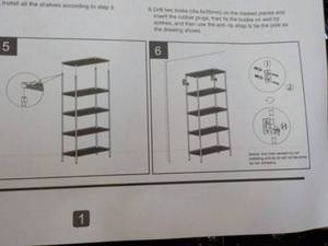 Carbon Steel Rack with 5 Shelves...