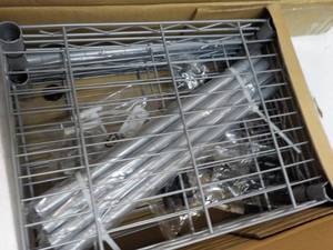 Carbon Steel Rack with 4 Shelves...