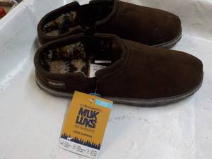 Muk Luks Size Mens 12 Chocolate Co...