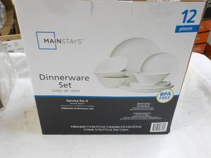 Mainstays 12 pc Dinnerware Set...