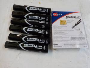 6 ct Avery Mark A Lot Permanent Mar...