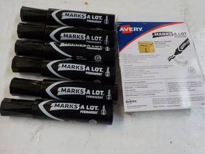6 ct Avery Mark A Lot Permanent Mar...