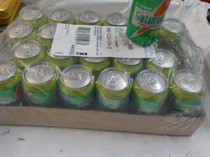 23 cans Gatorade Lemon Lime...