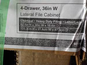 Choice of 4 Drawer New 36 Wide Lat...