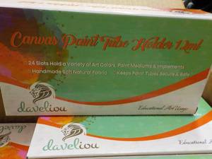 Case of 40 Davelioo Canvas Paint Tu...