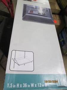 lot 27 image: everbuilt decorative shoe shelf kit...