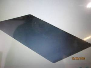 lot 96 image: IndoorOutdoor Black 36 in. x 72 in...