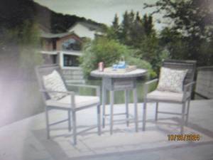 lot 108 image: Laguna 3-Pc. Patio Balcony Set...