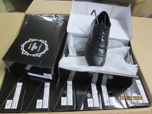 lot 117 image: case of various size shoes 18 pairs...