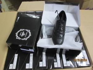lot 119 image: case of various size shoes 18 pairs...
