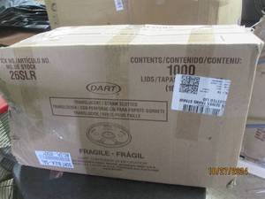 lot 135 image: case of 600 straw slotted covers...