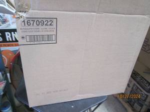 lot 138 image: case of dome plastic covers...