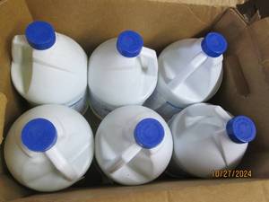 lot 150 image: 61 gallon jugs of pure bright germ...