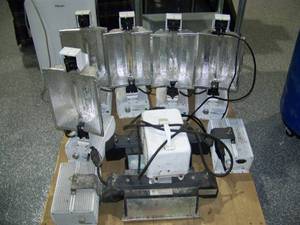 lot 25 image: Grow Light Lot - Digital Greenhouse 1000-Watt Dimmable Grow Light Units with MH400 Lights