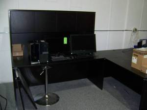 lot 37 image: L-Section OfficeSchool Desk