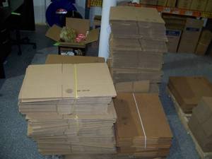 lot 58 image: Uline Boxes, various sizes