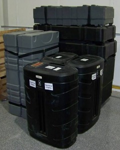 lot 72 image: Huge Lot of DisplayTrade Show Items and Cases