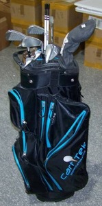lot 73 image: Golf Clubs and Bag