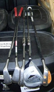 lot 91 image: Training Golf Clubs
