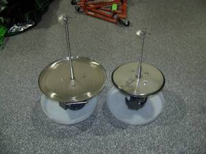 lot 112 image: Powered Mixing SpindlesMixers for Large and Small Barrels