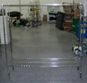lot 137 image: Rolling Rack