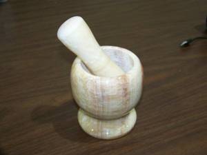 lot 172 image: Unique Pestle & Mortar - Crushing  Grinding