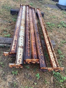 Steel Pallet Shelves (8 Total)