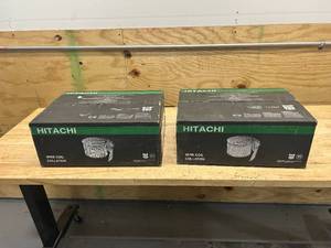 lot 76 image: HITACHI (12231) Lot of 2 Cases of- 3x.120 Bright Basic Framing Nail Wire Coils
