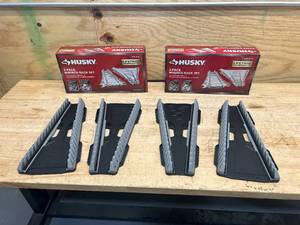 lot 82 image: HUSKEY Lot of 2 Packs of- 16-Piece Wrench Racks (2 per pack)