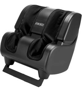 lot 23 image: Homedics Therapist Select Foot and Calf Massager Rolling Massage, 4 Programs, 3 Intensities, Adjustable Tilt for Comfort & Washable Liners, Black FMS-400