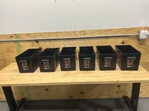 lot 173 image: NOCO Lot of 6- HM318BK Group 24-31 Battery Boxes