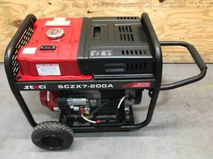 lot 52 image: Senci Welding Generator Model # SCZX7-200A
