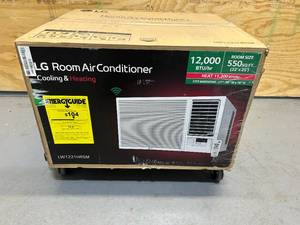 lot 70 image: LG 12,000 BTUhr 550 SQ.FT. Window Air Conditioner with Heat (11,200 BTUhr)