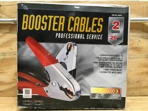 lot 121 image: 20 Foot Booster Cables
