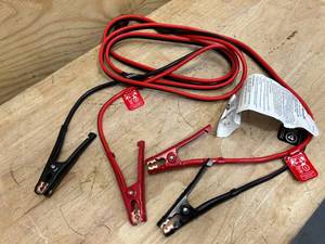 lot 114 image: HUSKY 12 FT 8 Gauge Booster Cable